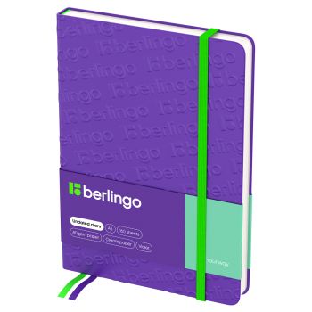 Ежедневник недатированный, А5, 160л., кожзам, Berlingo Ежедневник недатированный, А5, 160л., кожзам, Berlingo