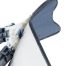 Швабра c отжимом x-type, плоская, OfficeClean Professional, мет. ручка 120 см., две насадки из микрофибры