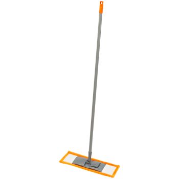 Швабра OfficeClean Professional, ручка 110см, пласт. флаун. 40см, насадка МОП микрофибра (карманы) Швабра OfficeClean Professional, ручка 110см, пласт. флаун. 40см, насадка МОП микрофибра (карманы)