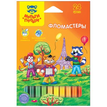Фломастеры Мульти-Пульти Фломастеры Мульти-Пульти
