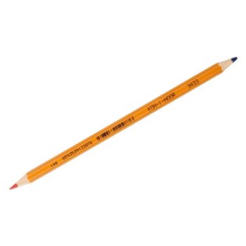 Карандаш двухцветный Koh-I-Noor, синий-красный, желтый корпус Карандаш двухцветный Koh-I-Noor, синий-красный, желтый корпус