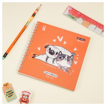 Скетчбук 60л., 150*150 MESHU Скетчбук 60л., 150*150 MESHU