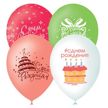 Воздушные шары, 25шт., М12/30см, ПатиБум Воздушные шары, 25шт., М12/30см, ПатиБум