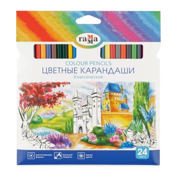 Карандаши цветные Гамма Карандаши цветные Гамма