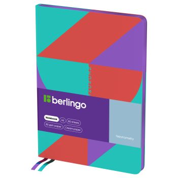 Записная книжка А5 80л., кожзам, Berlingo Записная книжка А5 80л., кожзам, Berlingo