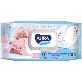 Салфетки влажные Aura Салфетки влажные Aura