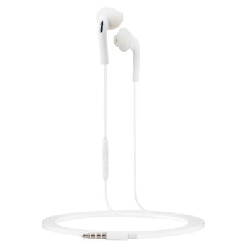 Наушники-вкладыши с микрофоном SmartBuy S6, 1,1м, белый Наушники-вкладыши с микрофоном SmartBuy S6, 1,1м, белый