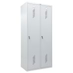 Шкаф для раздевалок Практик LS (LE) - 21-80, 1830*800*500, 2 секции