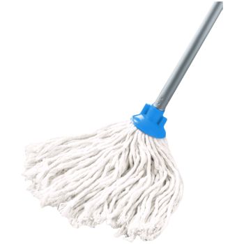 Насадка МОП для швабры OfficeClean Professional, веревочная, крепл. еврорезьба, хлопок, ворс 27см, 140г, белая Насадка МОП для швабры OfficeClean Professional, веревочная, крепл. еврорезьба, хлопок, ворс 27см, 140г, белая