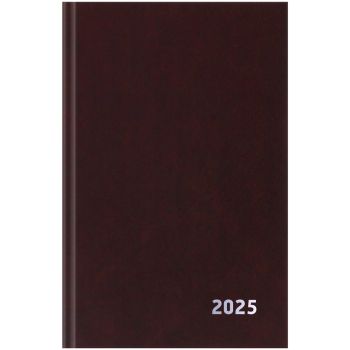 Ежедневник датированный 2025г., А5, 168л., бумвинил, BG, коричневый Ежедневник датированный 2025г., А5, 168л., бумвинил, BG, коричневый