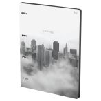 Тетрадь на кольцах А4, 120л., BG "City", картон, матовая ламинация