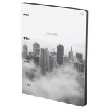 Тетрадь на кольцах А4, 120л., BG "City", картон, матовая ламинация