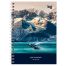 Записная книжка А6 120л., на гребне BG 