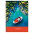 Записная книжка А6 120л., на гребне BG 