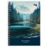 Записная книжка А6 120л., на гребне BG 