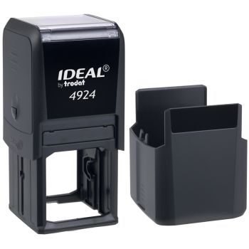Оснастка для штампа и печати Trodat Ideal, 40*40мм, пластмассовая, с крышкой (178033) Оснастка для штампа и печати Trodat Ideal, 40*40мм, пластмассовая, с крышкой (178033)
