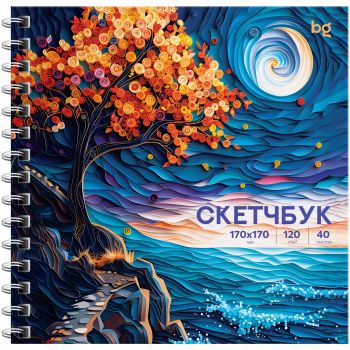 Скетчбук 40л., 170*170 BG Скетчбук 40л., 170*170 BG
