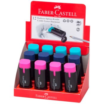 Точилка пластиковая с ластиком Faber-Castell Точилка пластиковая с ластиком Faber-Castell