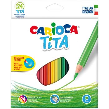 Карандаши цветные пластиковые Carioca Карандаши цветные пластиковые Carioca