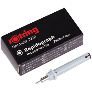 Пишущий элемент для рапидографа Rotring 0,6мм, картон. упаковка Пишущий элемент для рапидографа Rotring 0,6мм, картон. упаковка