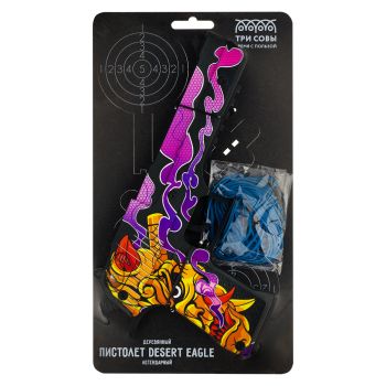 Пистолет деревянный ТРИ СОВЫ Desert Eagle, серия легендарный, Пистолет деревянный ТРИ СОВЫ Desert Eagle, серия легендарный,