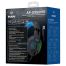 Наушники с микрофоном Sven AP-U980MV (с регулятором громкости), 2,2м, подсветка, подключение через USB, звук 7.1, черный,
