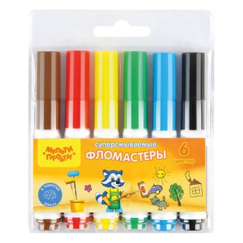 Фломастеры Мульти-Пульти Фломастеры Мульти-Пульти