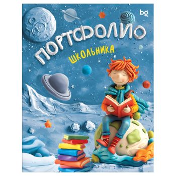 Папка-портфолио 7БЦ А4 BG, на 4 кольцах для школьника, 20 файлов, 10 вкладышей Папка-портфолио 7БЦ А4 BG, на 4 кольцах для школьника, 20 файлов, 10 вкладышей