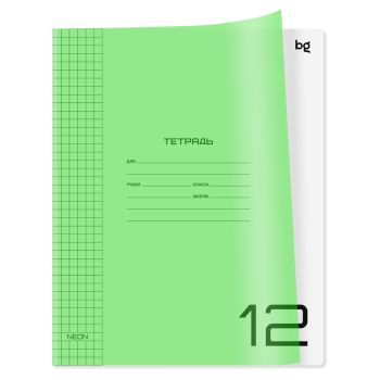 Тетрадь 12л., клетка BG Тетрадь 12л., клетка BG