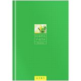 Книга учета OfficeSpace, А4, 96л., линия, 200*290мм, твердый переплет 7БЦ, блок газетный
