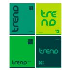 Тетрадь 48л., А5, клетка BG "Monocolor. Green trend"