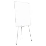 Флипчарт OfficeSpace, 70*100см, на треноге, рамка ПВХ, регулировка по высоте, полочка