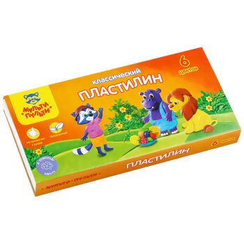 Пластилин Мульти-Пульти Пластилин Мульти-Пульти