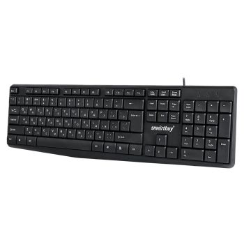 Клавиатура Smartbuy ONE 220, USB мультимедийная, черный Клавиатура Smartbuy ONE 220, USB мультимедийная, черный