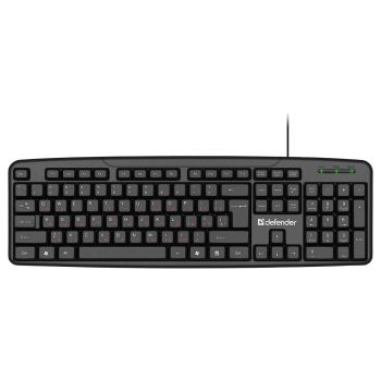 Клавиатура Defender Astra HB-588 , USB, черный Клавиатура Defender Astra HB-588 , USB, черный