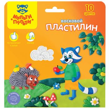 Пластилин Мульти-Пульти Пластилин Мульти-Пульти