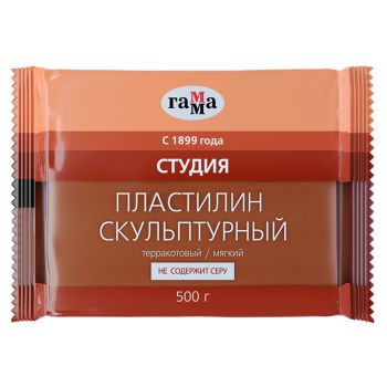 Пластилин скульптурный Гамма Пластилин скульптурный Гамма