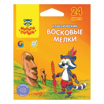 Мелки восковые Мульти-Пульти Мелки восковые Мульти-Пульти