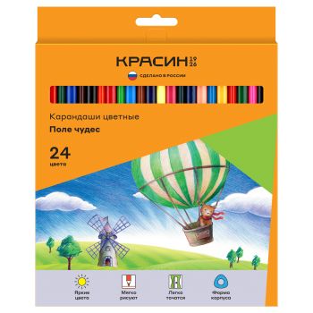 Карандаши цветные Красин Карандаши цветные Красин