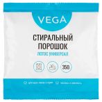 Порошок стиральный Vega, Лотос Универсал, 350г, полиэтиленовый пакет