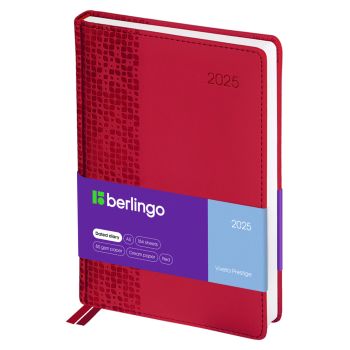 Ежедневник датированный 2025г., А5, 184л., кожзам, Berlingo Ежедневник датированный 2025г., А5, 184л., кожзам, Berlingo