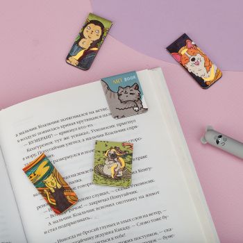 Закладки магнитные для книг, 5шт., MESHU Закладки магнитные для книг, 5шт., MESHU