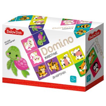 Игра настольная Домино, Baby Toys Игра настольная Домино, Baby Toys