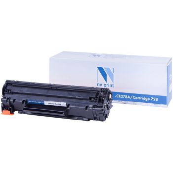 Картридж совм. NV Print CE278A/Cartridge 728 черный для HP LJ Р1566/Р1606W/M1536dnf, Canon 4410 Картридж совм. NV Print CE278A/Cartridge 728 черный для HP LJ Р1566/Р1606W/M1536dnf, Canon 4410