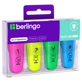 Набор текстовыделителей Berlingo Набор текстовыделителей Berlingo
