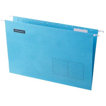 Подвесная папка OfficeSpace Foolscap (365*240мм), синяя Подвесная папка OfficeSpace Foolscap (365*240мм), синяя