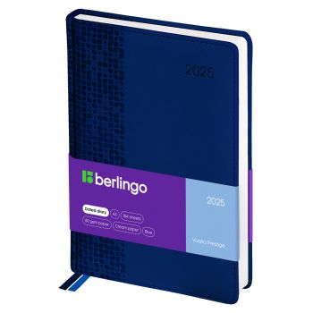 Ежедневник датированный 2025г., А5, 184л., кожзам, Berlingo Ежедневник датированный 2025г., А5, 184л., кожзам, Berlingo